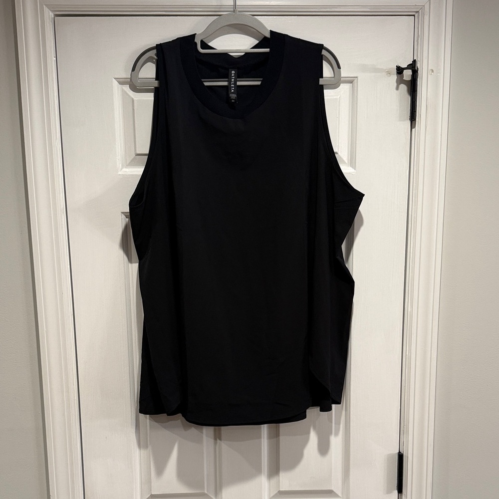 Athleta Classic Black Sleeveless Top